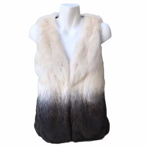 Jolt Two Tone Faux Fur Vest